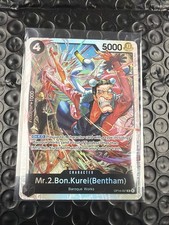 Mr.2.Bon.Kurei (Bentham) OP14-091 The Azure Sea's Seven Foil