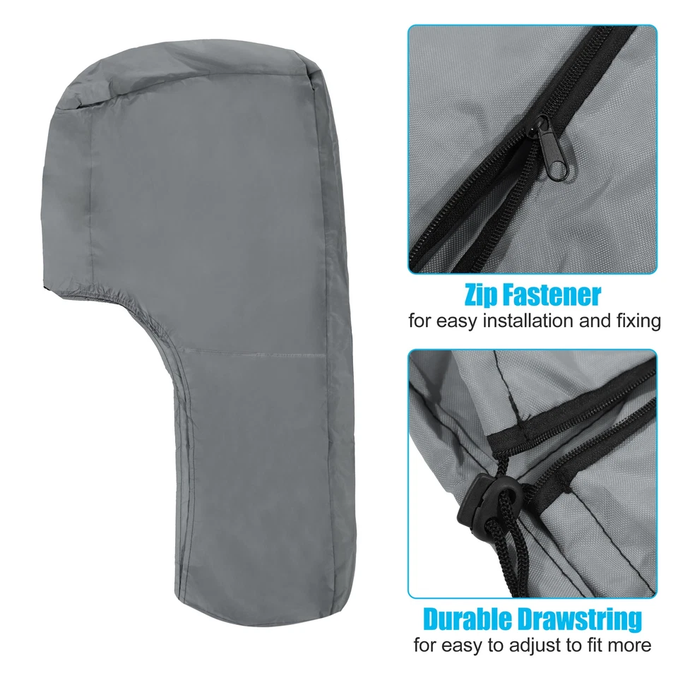 Motor Volle Außenborder Abdeckung Boot Motor für Auf 60-100 HP Grau - Bild 4 von 4