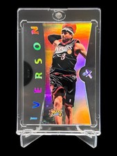 2006/07 Fleer E-X ALLEN IVERSON HOLO FOIL ACETATE #29 PHI 76ERS HOF EX🔥RARE🔥