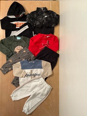 Nike Guess Pekkle Puma Calvin Klein Infant Boys Clothing Lot of 8 Size 24 Months