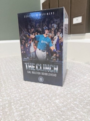 Cal Raleigh The Clinch SGA Bobblehead Seattle Mariners 4/14/23 Big ...