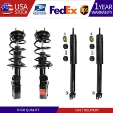 2 Front Complete Struts Coils & 2 Rear Shocks Set MONROE For 2013-2019 Ford Flex