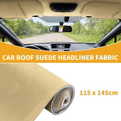 150G Headliner Stoff Automobil-Innenverkleidung Dachreparatur Beige 45''L x 57'' B