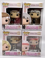 The Golden Girls 4 Piece Funko Pop Set 40th Anniversary 2024 Fabulous 40