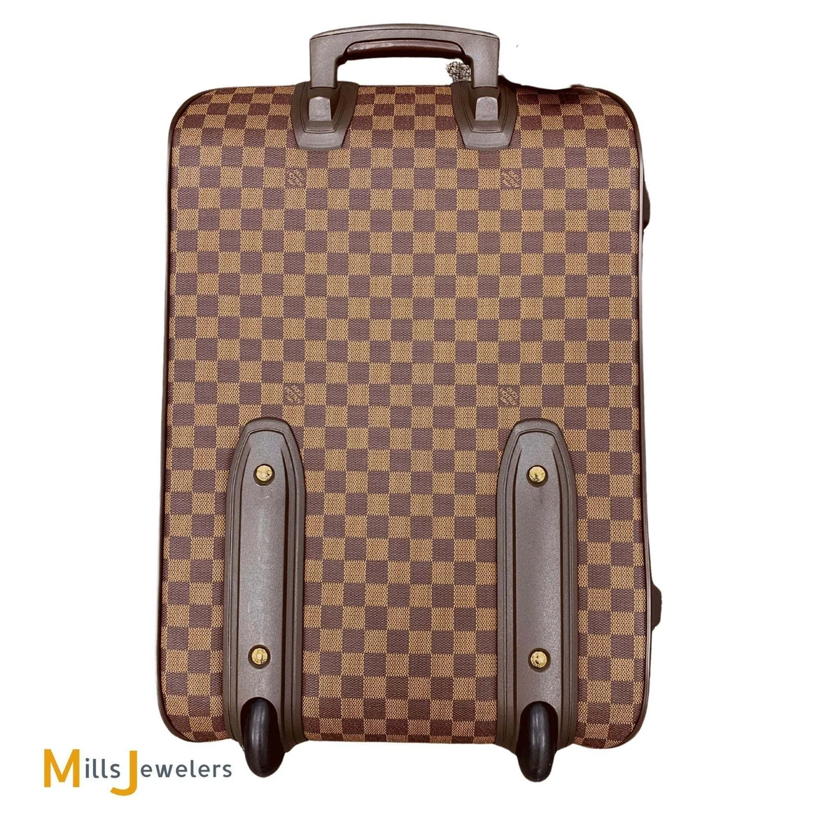 Louis Vuitton Pegase 60 Damier Ebene Rolling Travel Bag Luggage