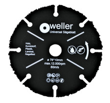 Multi Wheel Trennscheibe S&auml;geblatt passend f&uuml;r Parkside PWSA 12 12V 10,8V 76mm