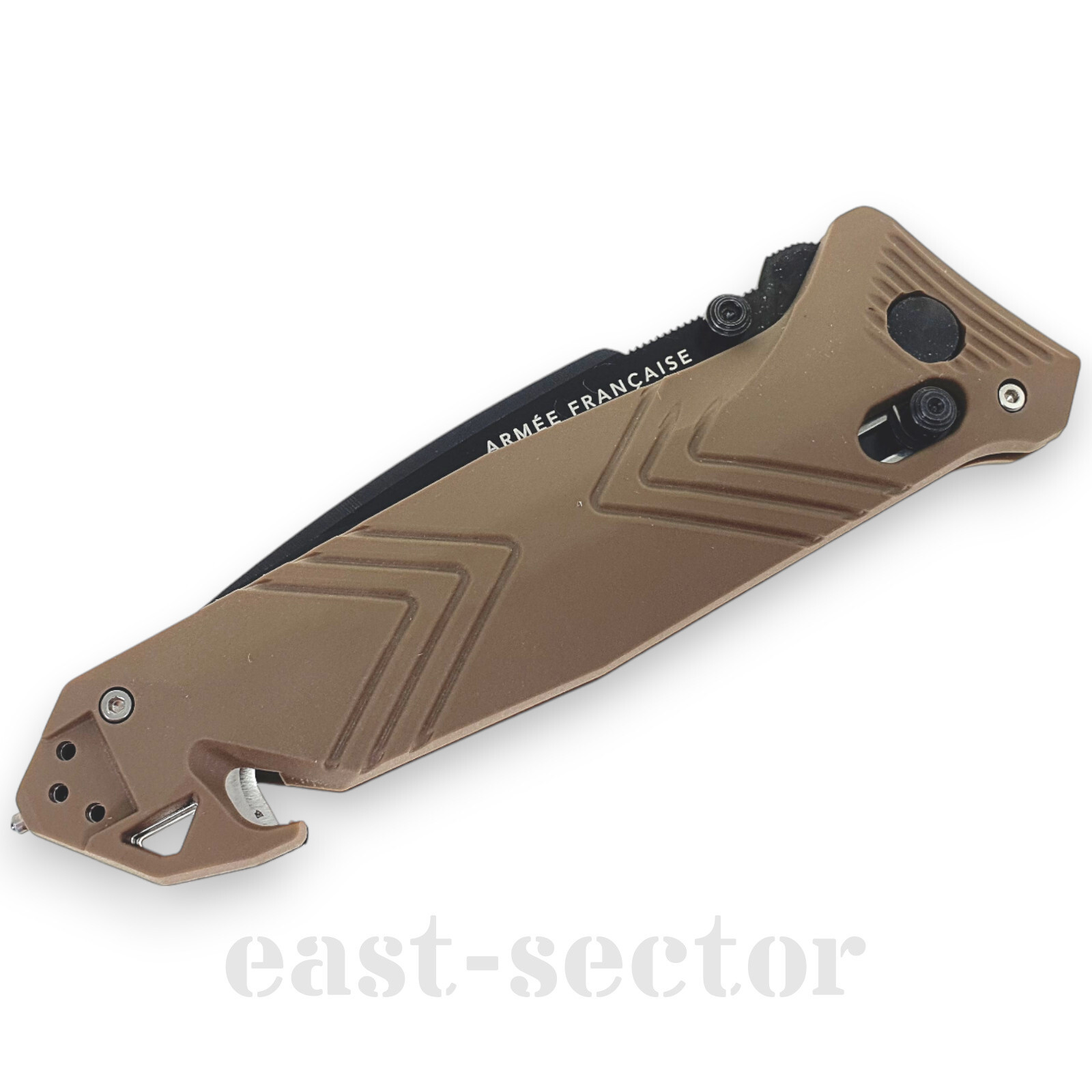 CAC - French Army Military Knife Spork Case Coyote Tan Nitrox Foreign Legion TB