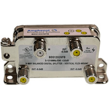 Amphenol Bds1203vfb 3 Way Vertical Splitter Amphenol Bds1203vfb 3 Way Vertical Splitter