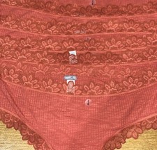 LOT OF 5 AERIE CHEEKY STRETCH LACE PANTIES SIZE LARGE NEW NO TAG