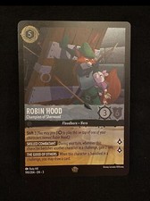 Robin Hood Champion of Sherwood 190 Cold Foil Disney Lorcana 3 Into The Inklands