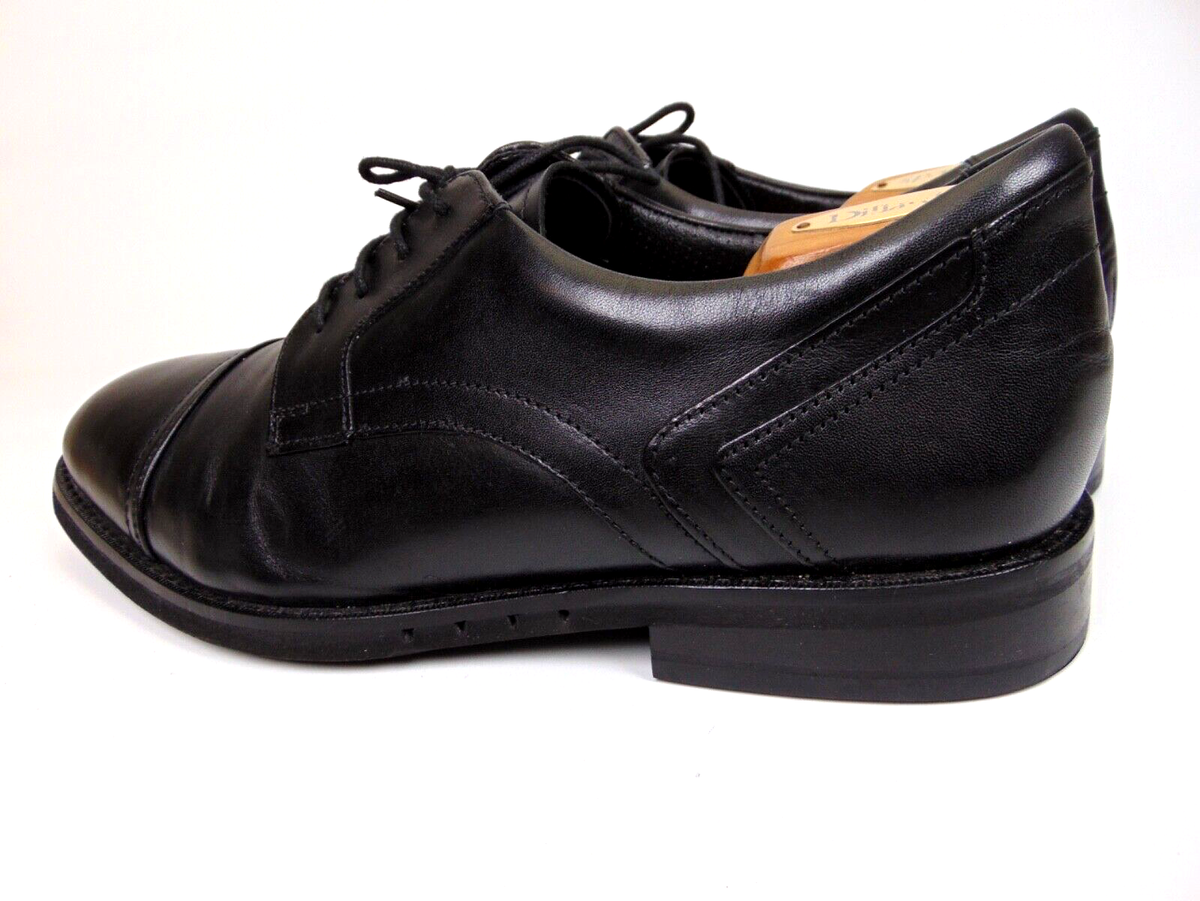 Plain Toe Clarks Men's Hinman Plain Oxford Clarks Shoes