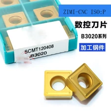 ZIMI-CNC SCMT120408 GBJ251 SCMT432 TIN is used for steel 10pcs
