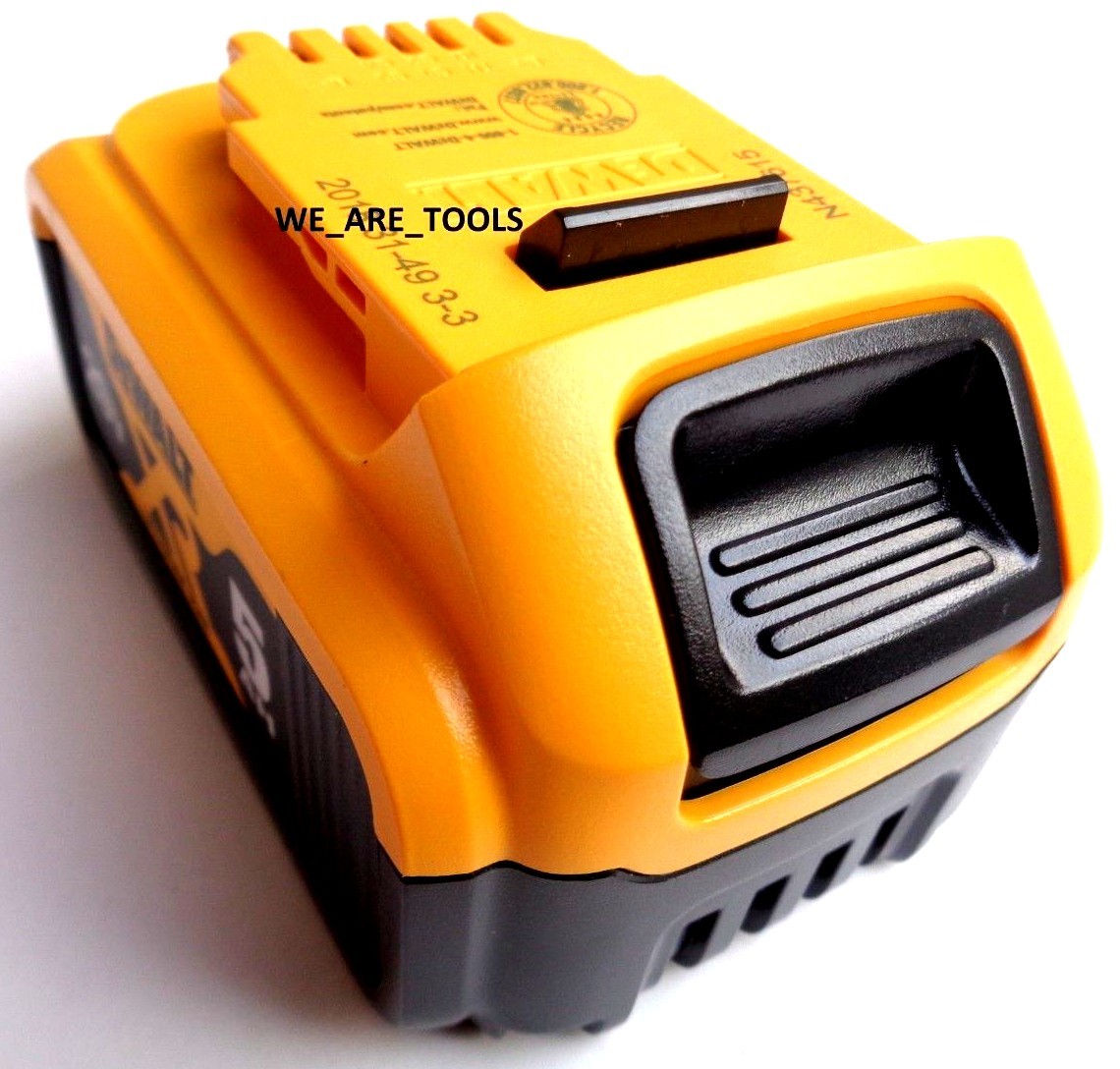(1)  Dewalt 20V DCB205 5.0 AH Battery, (1) DCB115 Charger 20 Volt MAX