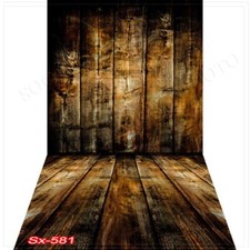 10'x20' CP Wood floor Scenic Photo Microfiber Fabric background backdrop SX581