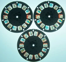 COCA COLA Go Large Promotion 3 View-Master 1998 Advertising Reels