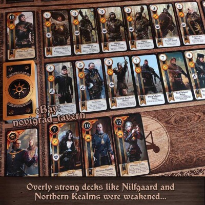 Gwent cards 2.0 - Witcher - 5 decks with fixed game balance | eBay
