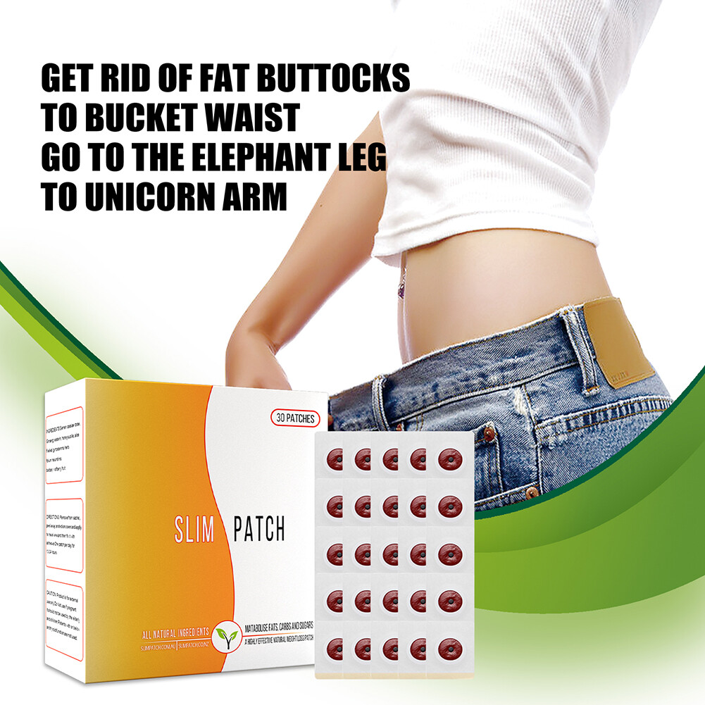 30pcs Weight Loss Navel Sticker Slim Detox Adhesive Sheet Effective