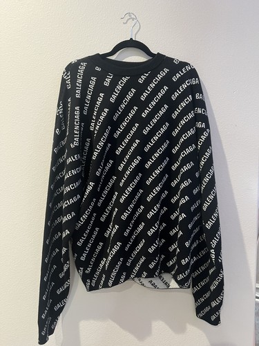 Balenciaga All-Over Jumper