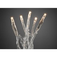 Micro LED-Lichterkette 20 flg. ww, transp. Kab