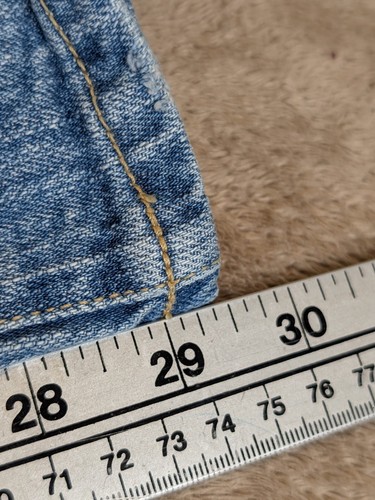 Levi's 517 Flare Stretch Jeans Kids Sz 16 Slim Blue Denim Measures 26"W X 29.5"L - Picture 16 of 17