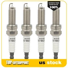 4x For 2017-2024 Alfa Romeo Giulia L4 2.0L Iridium & Platinum Spark Plugs