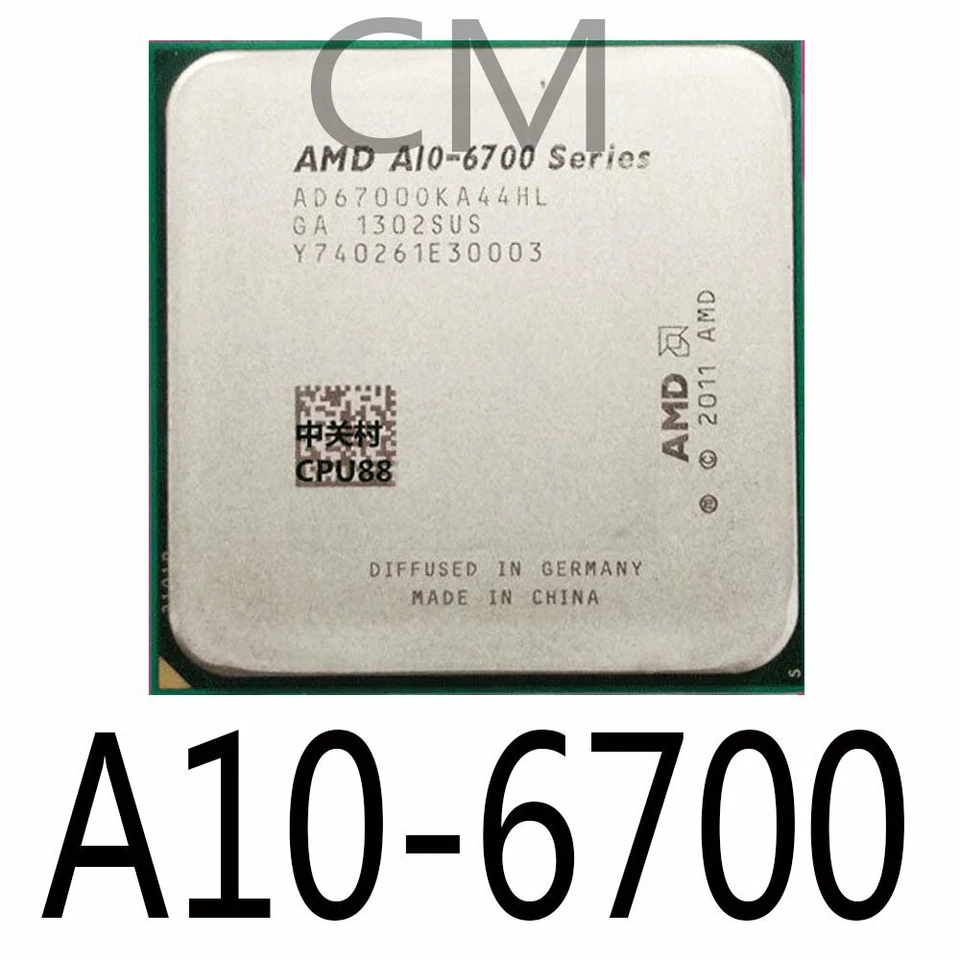 AMD A10-5700 A10-5800K A10-6700 A10-6790K A10-6800K 7700K CPU Processor - Image 4 of 4