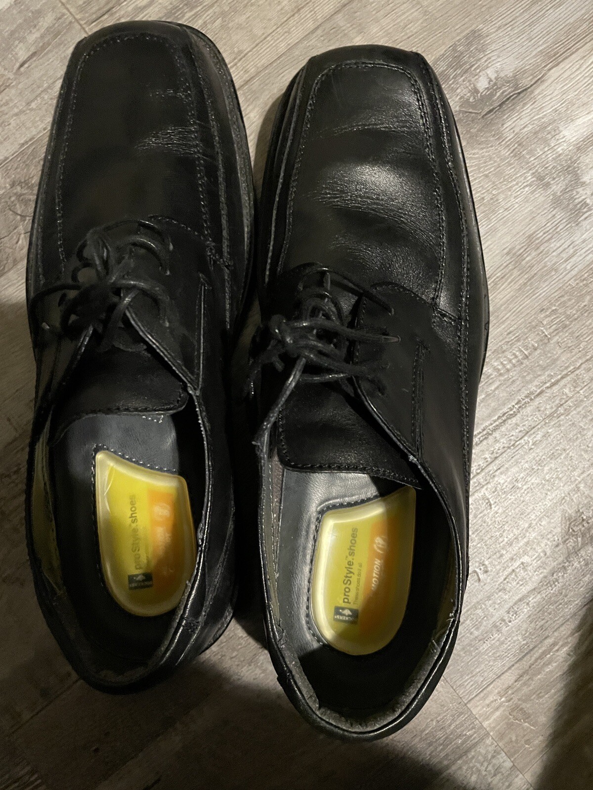 SAOLA SCARPE OXFORD OXFORD DA UOMO DOCKERS PRO STYLE NERE IN PELLE CON LACCI TAGLIA 9 5 M COMFORT