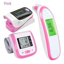 Blood Pressure Monitor+Fingertip Pulse Oximeter+Digital Infrared Thermometer