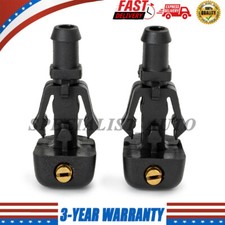 2X For Ford F150 2004-2014 Windshield Wiper Washer Spray Jet Nozzle 3W7Z17603AA