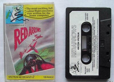 Sinclair ZX Spectrum 48K Game - RED ARROWS - Alternative - Tested & Working