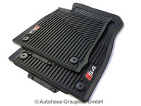 Audi S4 AllwetterfußMatten Vorn Gummimatten Fussmatten Matten 8W1061221A 041