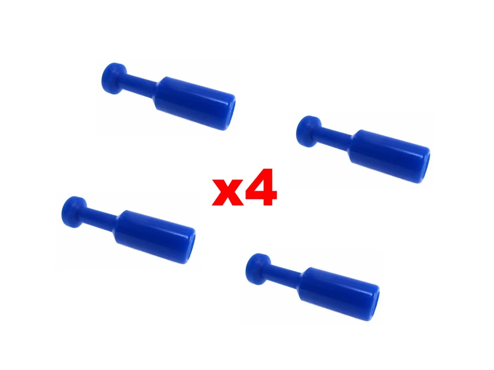 4x Nylon Pneumatic BLANKING PLUG push-fit hose inline air-line airline connector