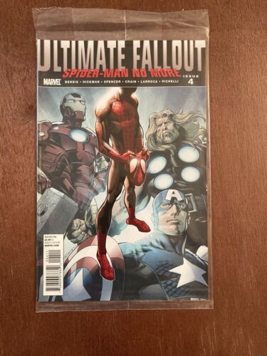 Ultimate Fallout #4 (Marvel, octobre 2011-1ère application de Miles Morales comme neuf dans son emballage d'origine) - Photo 1/9