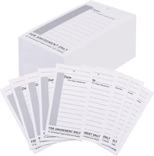 100 Packs 10 Line Sports Strip Cards Super Football Bowl Pool... 