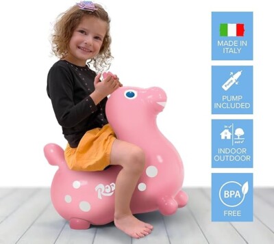 Gymnic 7003 Rody Horse Ride on Pink 787551720174 for sale online