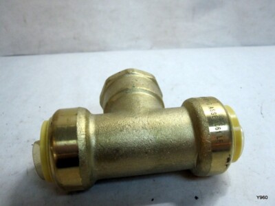CUPC ASSE 1061 Push-to-Connect Copper Tees 1''x1''x1'' F