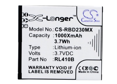 RL410B  Battery For Rollei  Actioncam 230 Actioncam 240 Actioncam 400 / 410