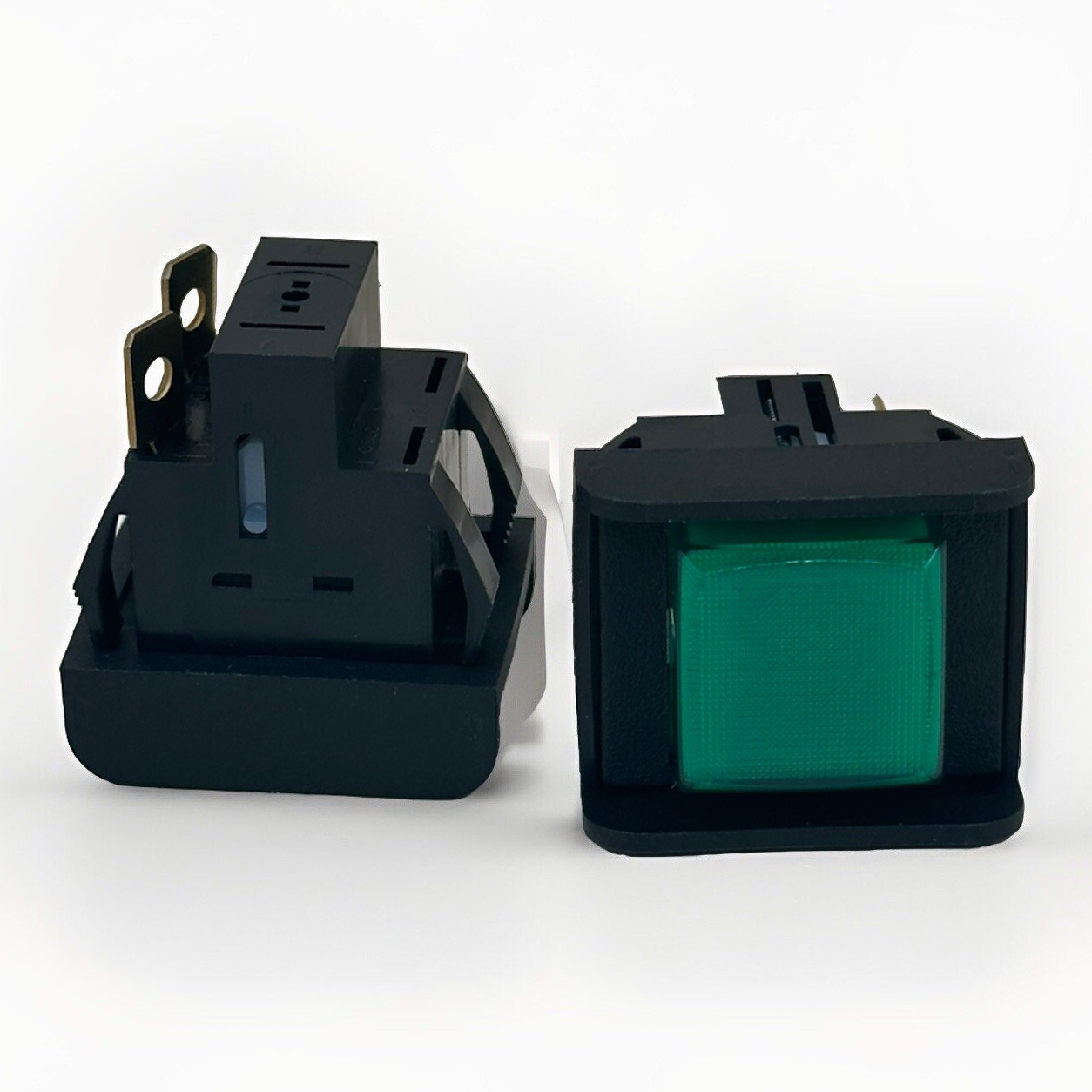*Lot of 2* Oslo 3766346 Momentary Green Switch
