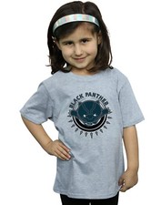 Marvel Niñas Kawaii Black Panther Pounce Camiseta