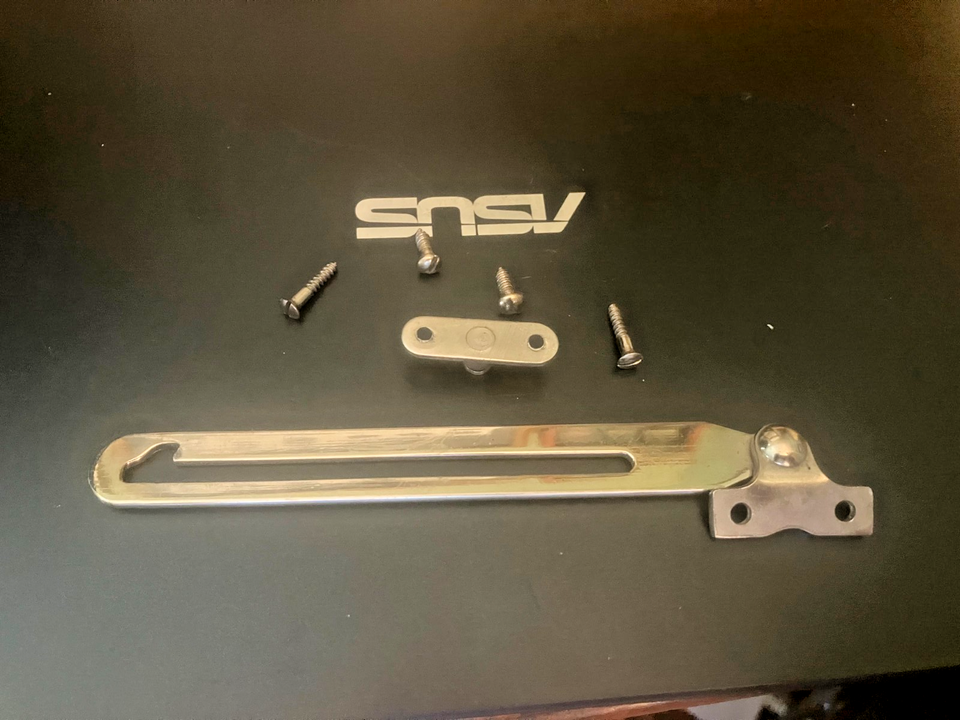 Victor Victrola VV-IX Phonograph Chrome Lid Hinge Hardware Parts | eBay