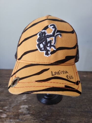 Red Monkey LA Hardcorereis Larissa Reis Signed Snapback Trucker Cap Hat BNWT - Picture 1 of 9