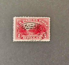 U.S. Sc # Q12 Parcel Post $1.00 fruit growing, lot # 4366C