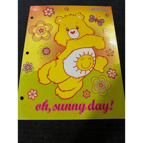 Care Bears School Folder Two Pocket 2006 FAB Portfolio