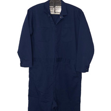 Red Kap Snap Front Navy Work Coveralls Size 56 Long CC14 Uniform Michael Myers