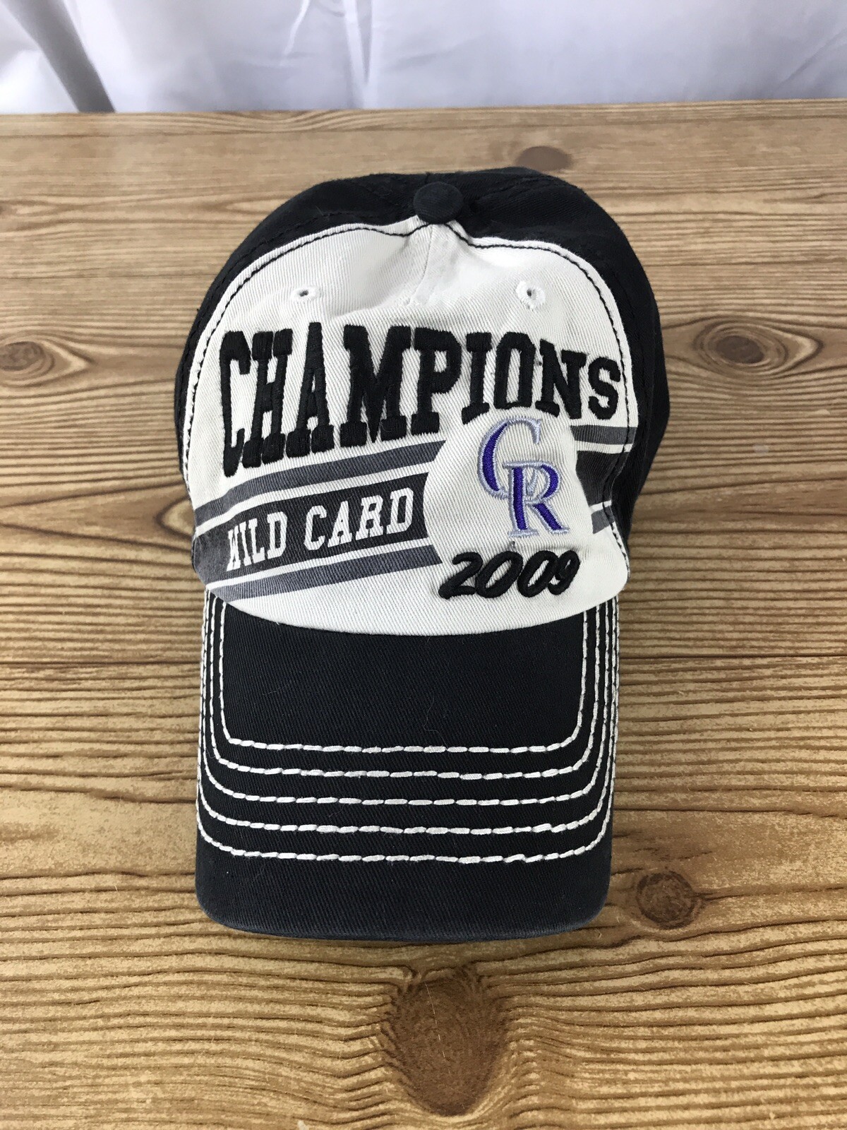 COLORADO Rockies Wild card 2009 Champions Hat MLB Logo Authentic 47 Twins  Brand | eBay