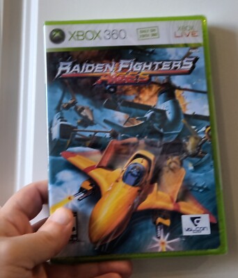 Raiden Fighters Aces (Microsoft Xbox 360, 2009) - BRAND NEW SEALED SLIGHT TEAR!