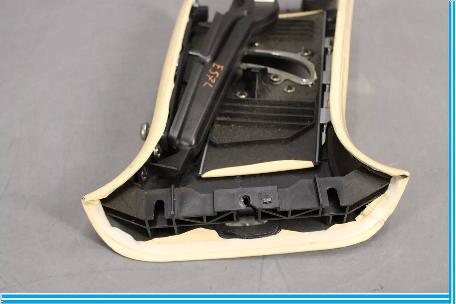 06-12 Bentley Continental Flying Spur Left Side Upper B-Pillar Cover Trim OEM