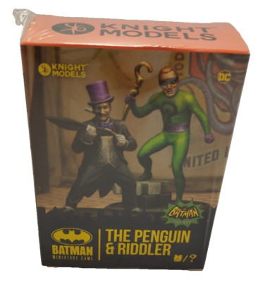 Knight Models The Penguin 35mm Penguin & Riddler SW (Neu)- OVP *