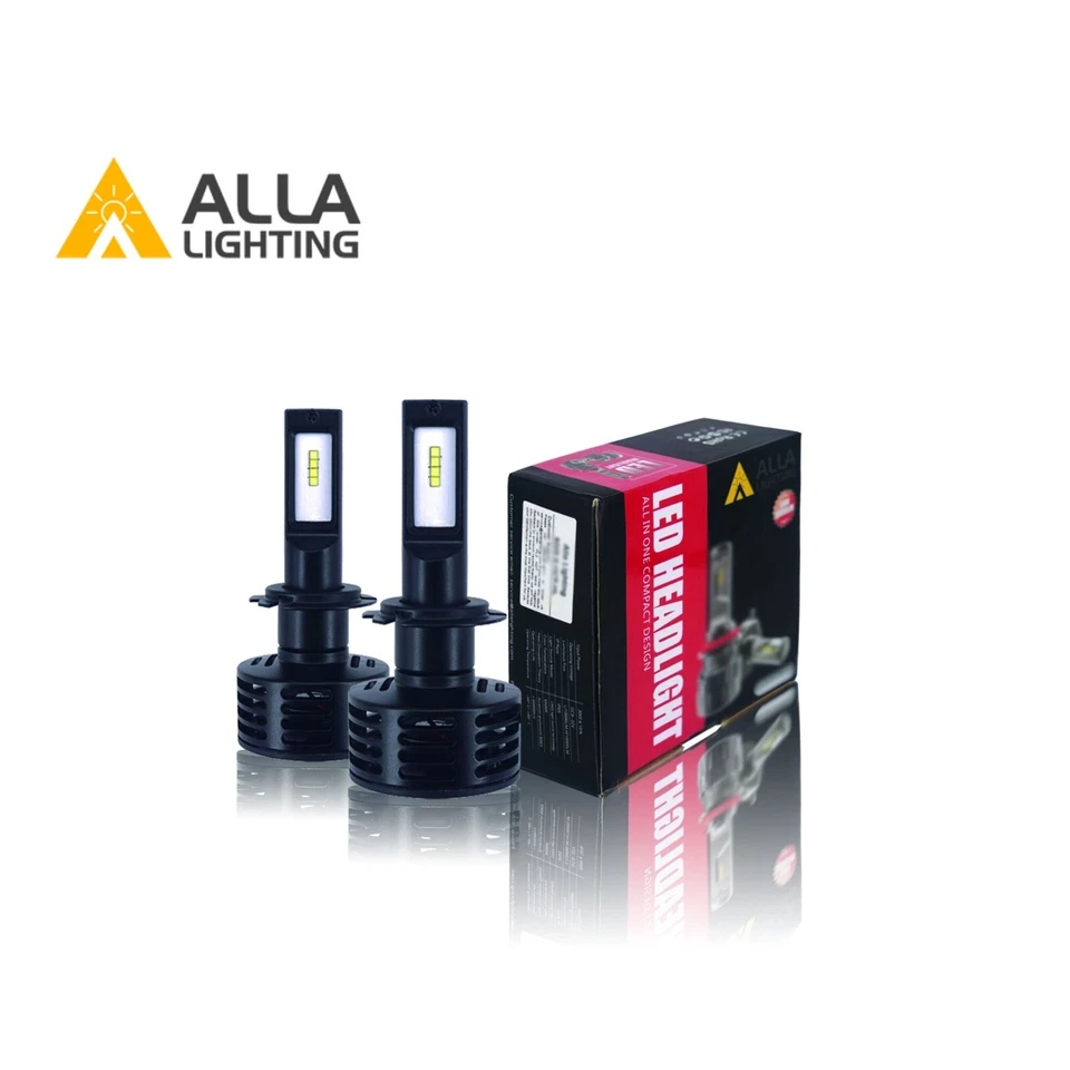 Allá Lighting LED Best Seller 6000K Blanco Puro H7 Faro Bombilla Convertir Foto 4 de 4