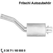 für Mercedes Sl Slc 280 350 380 450 500 R107 C107 Endtopf Auspuff a*